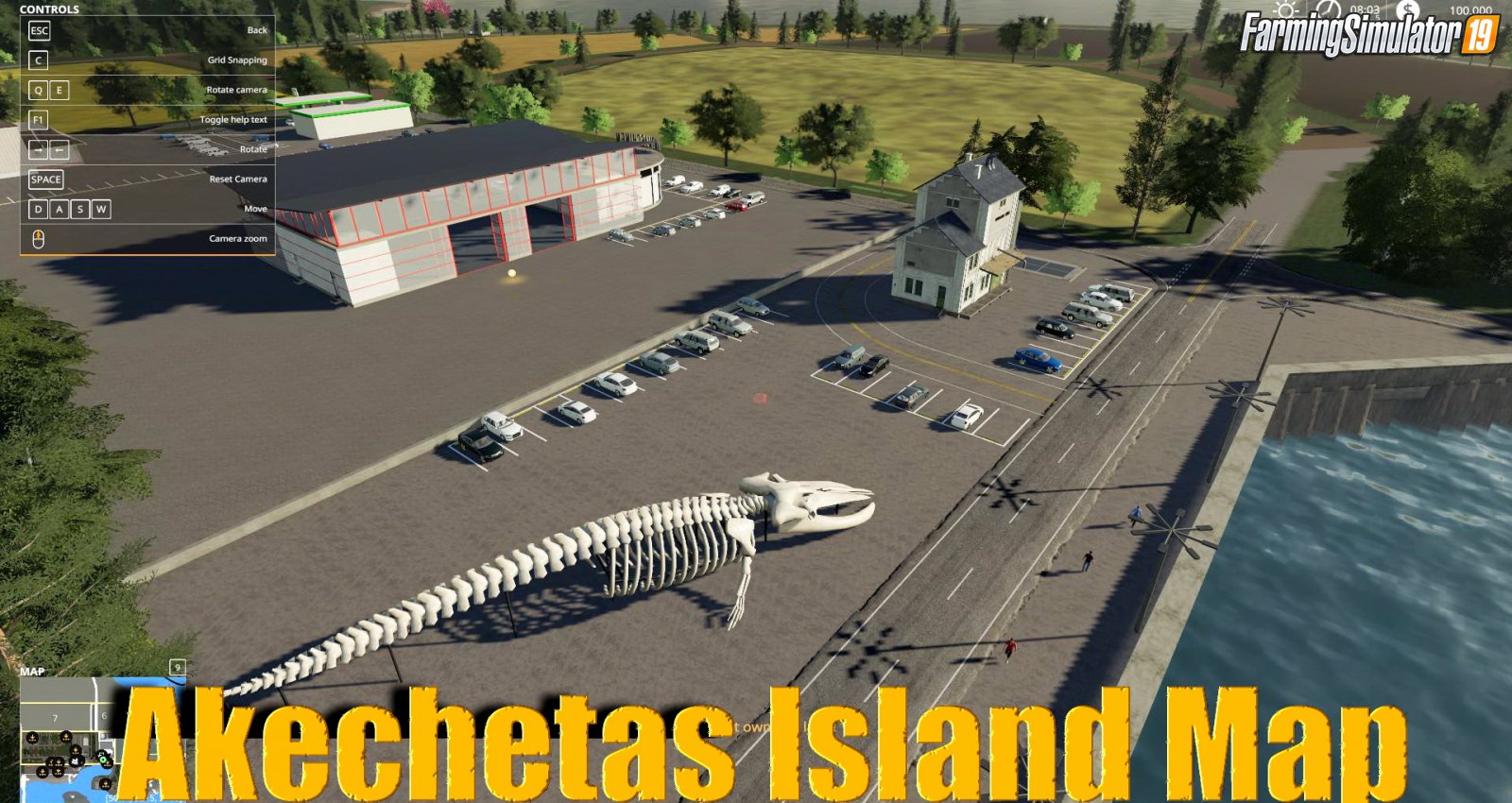 Akechetas Island Map for FS19