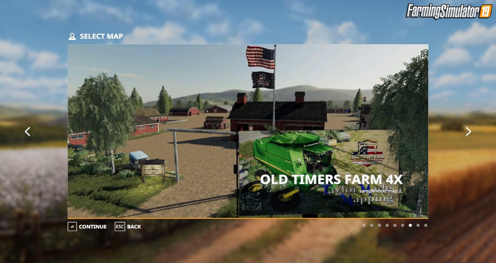 Old Timers Farm Map v1.1 by Cazz64 for FS19