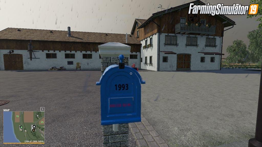 Customisable Letterboxes And Signs v1.0 for FS19