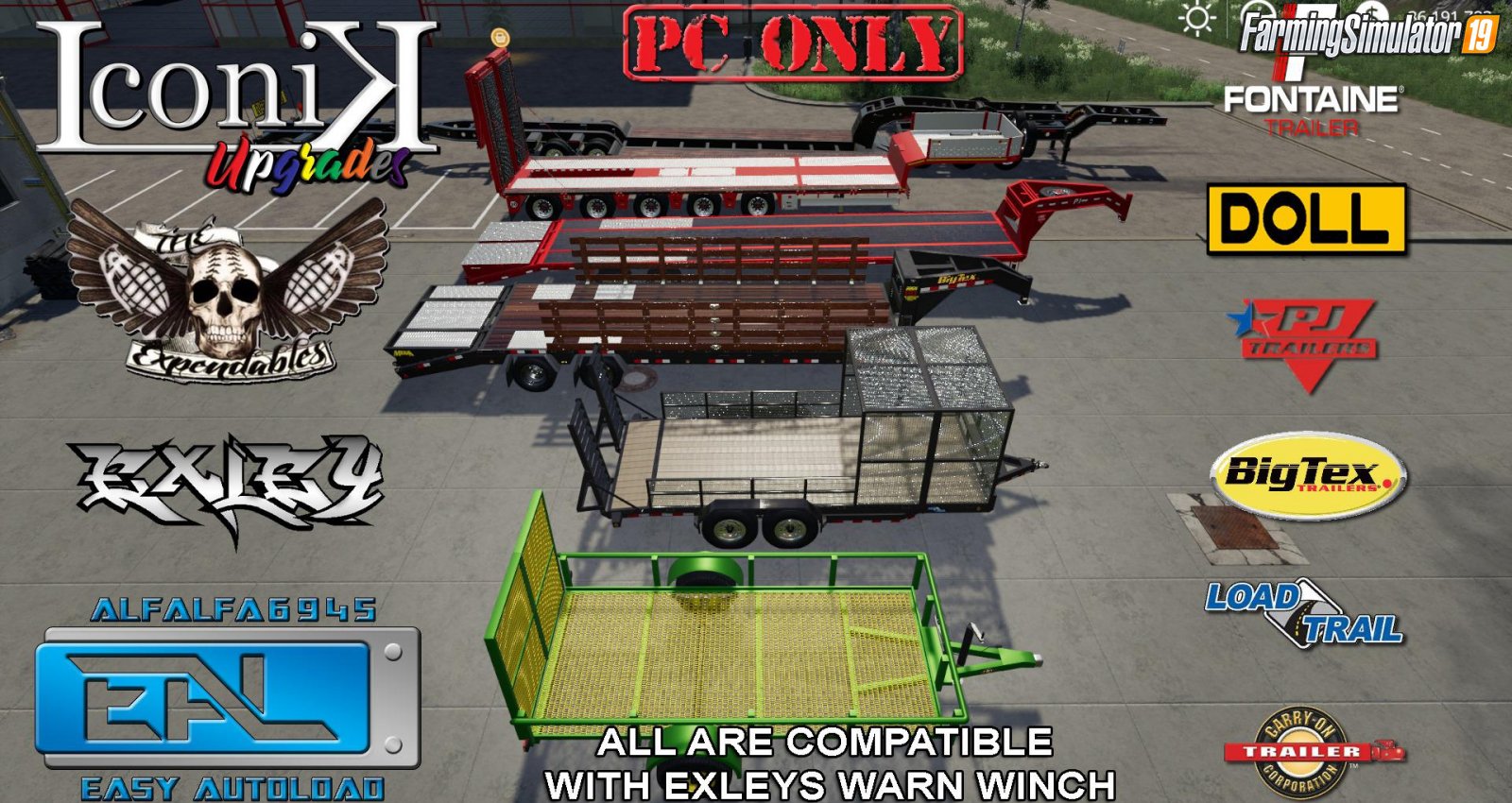 Iconik EAL Haulers v1.0 for FS19