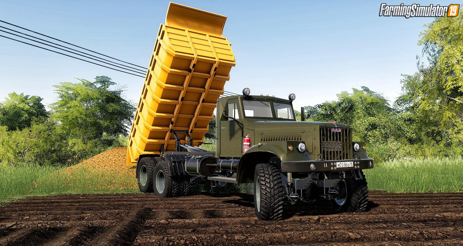 KrAZ-255B (КрАЗ-255Б) v2.7 by Axary for FS19