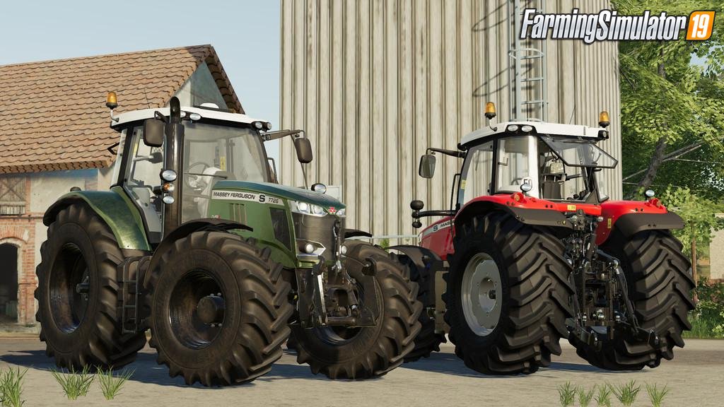 Tractor Massey Ferguson 7700S for FS19