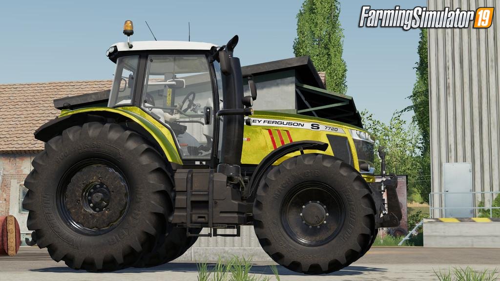 Tractor Massey Ferguson 7700S for FS19