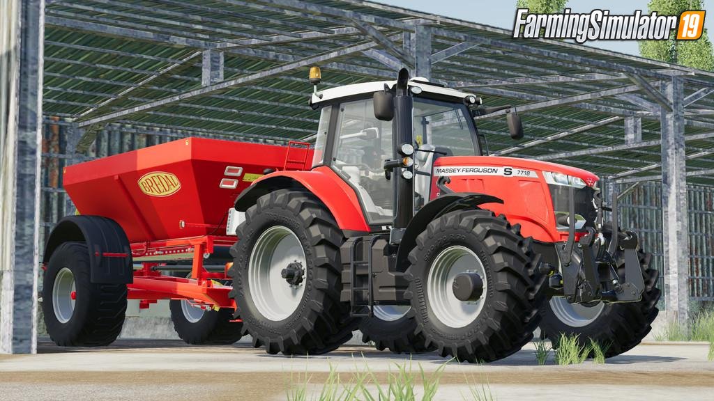 Tractor Massey Ferguson 7700S for FS19