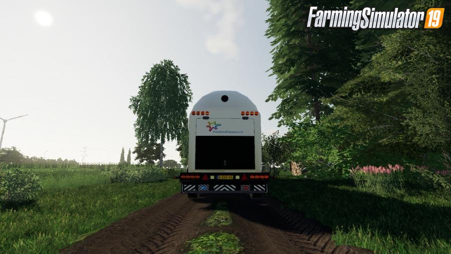 Cistern Milk Trailer v1.0 for FS19