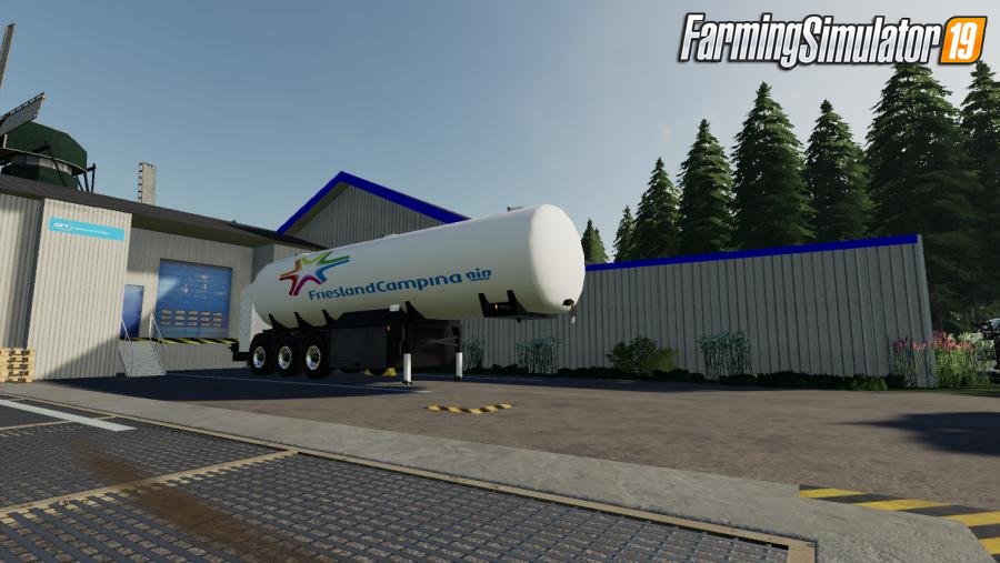 Cistern Milk Trailer v1.0 for FS19