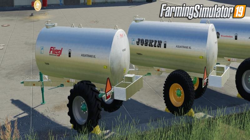 Cistern Trailer Aquatrans 7300 v1.0 for FS19