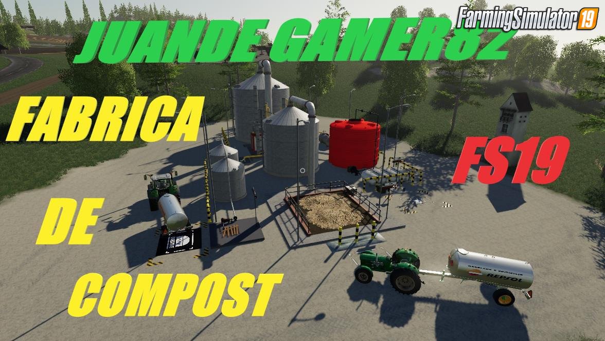 Fabrica de Compost v1.0 by JG82 for FS19