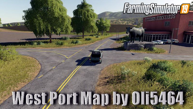 West Port Map v1.0 by Oli5464 for FS19