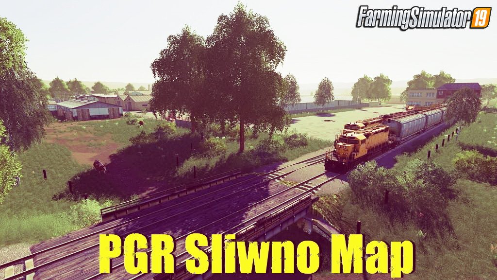 PGR Sliwno Map v1.4 by Wowek12 Mirio for FS19