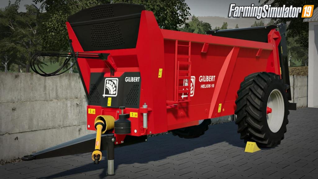 Trailer Gilibert Helios 15 v1.1 for FS19