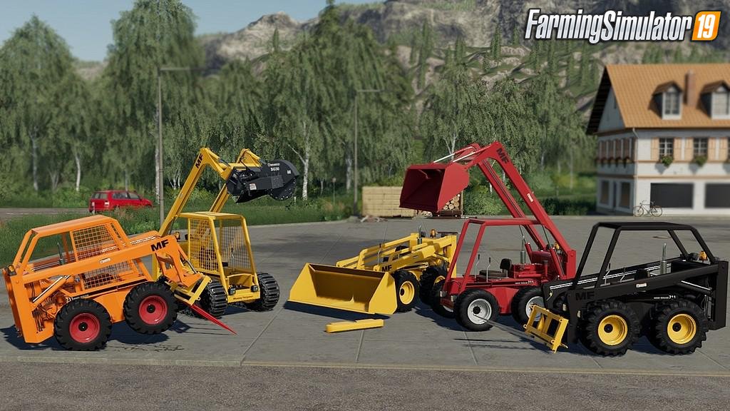 Skid Steer Loader 711 Pack v1.0 for FS19