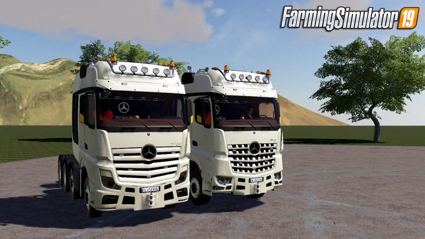 Mercedes-Benz Actros Arocs SLT v1.0 for FS19