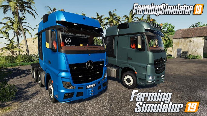 Mercedes-Benz Actros Arocs SLT v1.0 for FS19