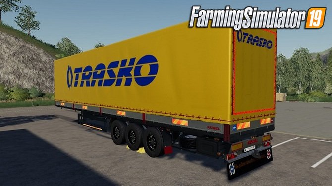 Trailer Kogel Trasko Auto-Loading v1.0 for FS19