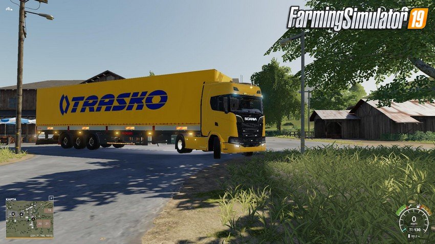 Trailer Kogel Trasko Auto-Loading v1.0 for FS19