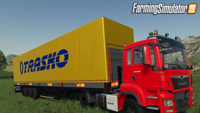 Trailer Kogel Trasko Auto-Loading v1.0 for FS19