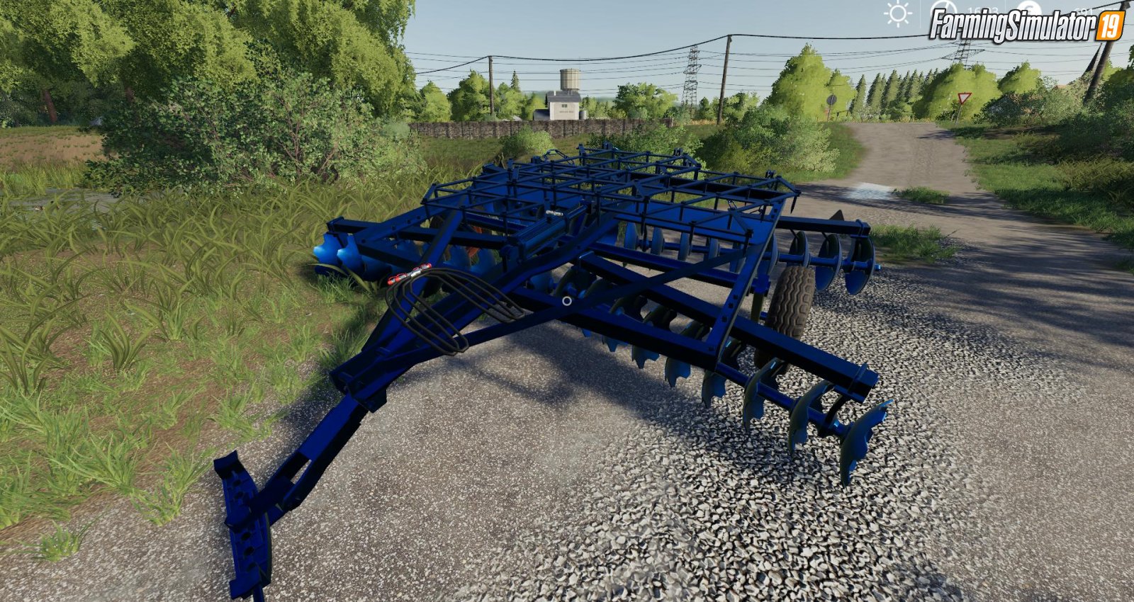 Romanian Disc GD Harrow v1.0 for FS19