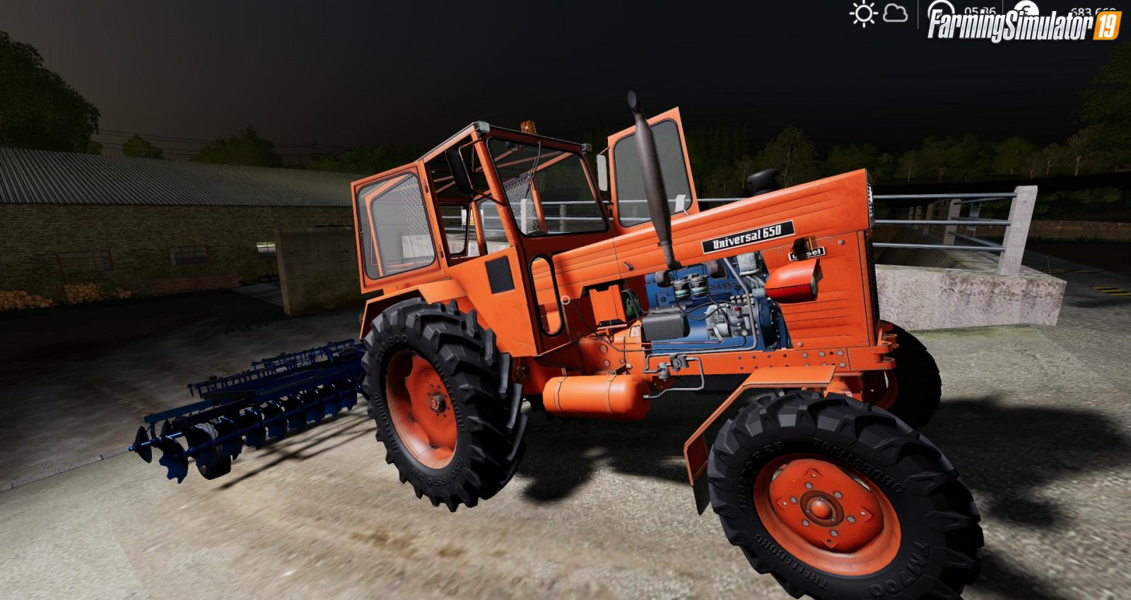 Romanian Disc GD Harrow v1.0 for FS19