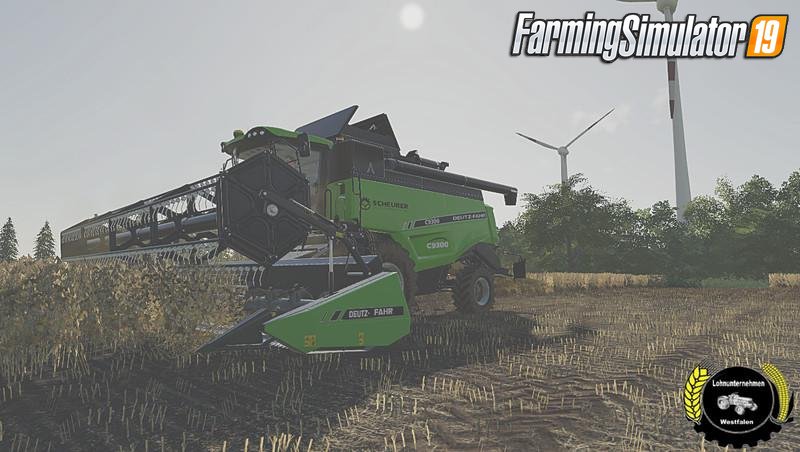 Combine DEUTZ-FAHR C9300 v1.0 for FS19