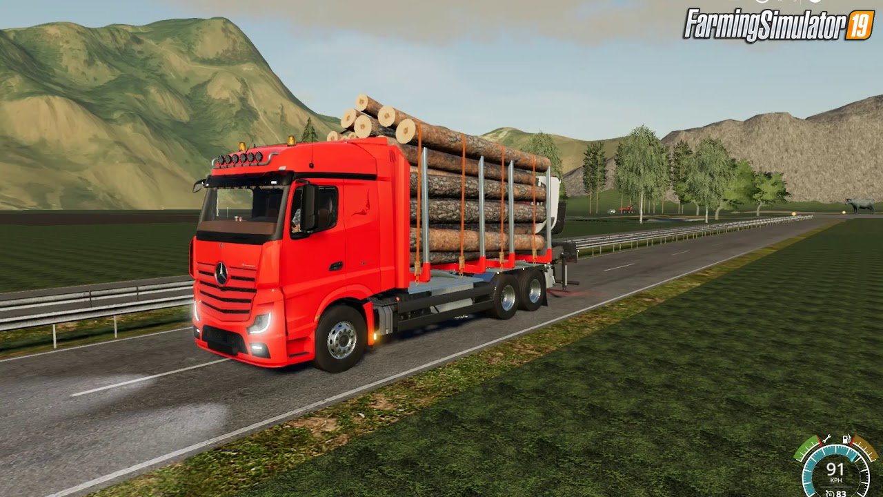 Mercedes-Benz Actros Forestry Edition for FS19