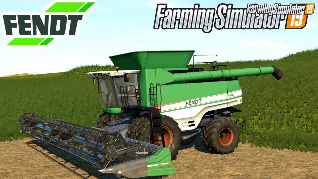 Combine FENDT 9460R v1.0 for FS19