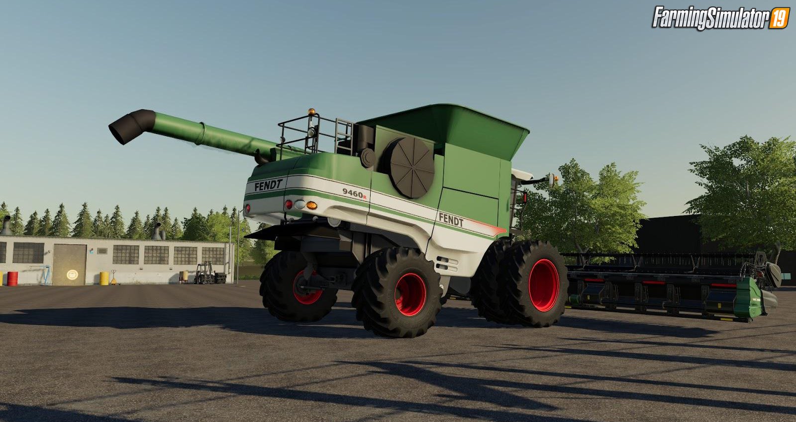 Combine FENDT 9460R v1.0 for FS19