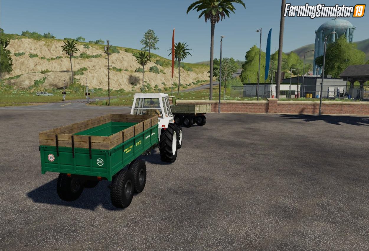 Trailer PTU-7.5 v2.0 for FS19