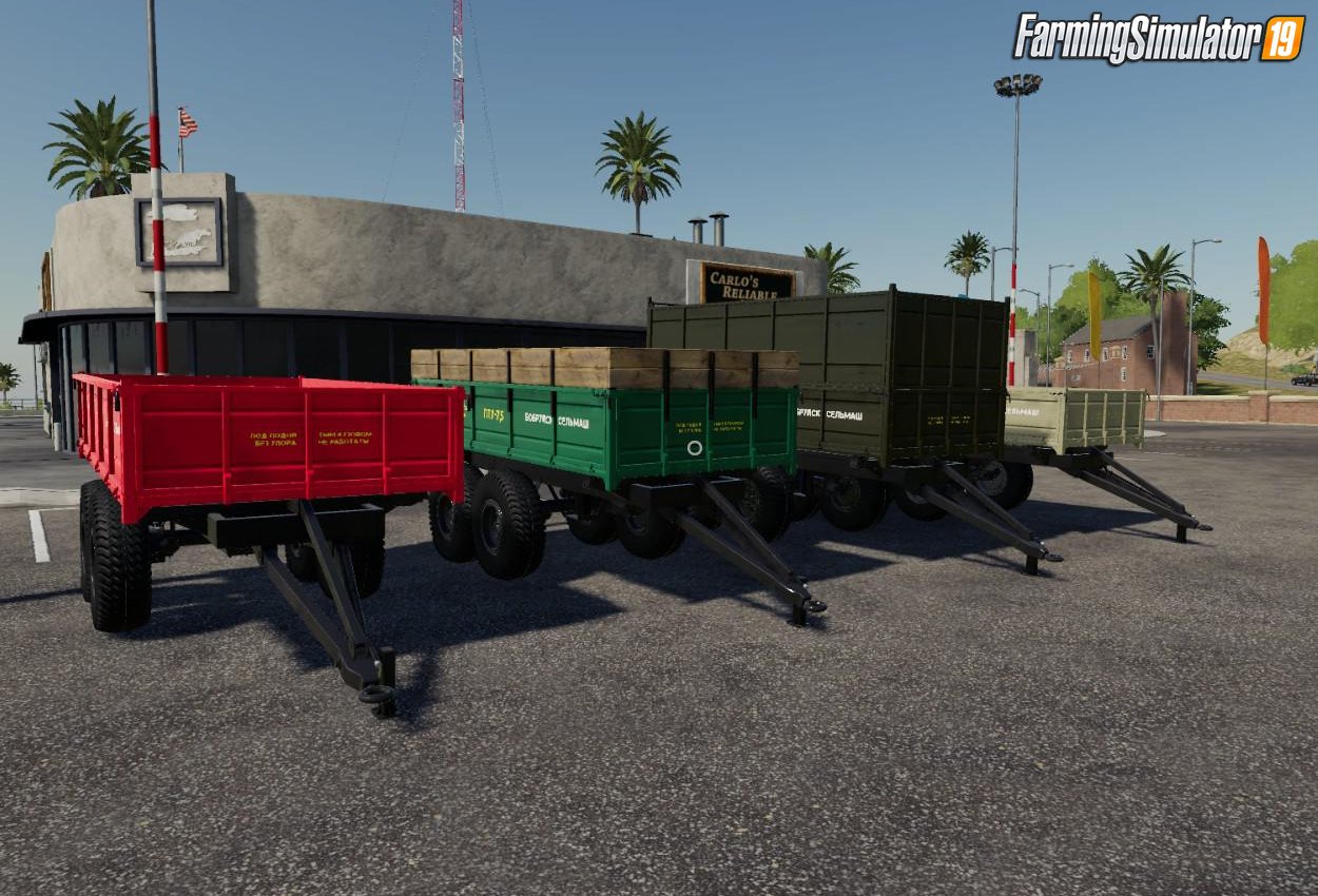 Trailer PTU-7.5 v2.0 for FS19