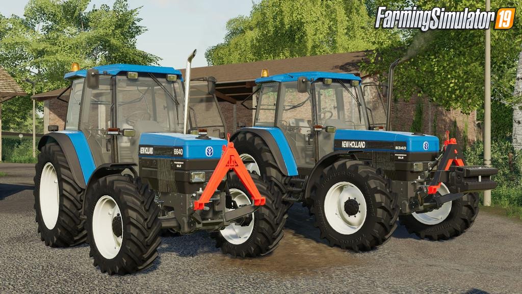 Tractor New Holland 40er Pack v1.0 for FS19