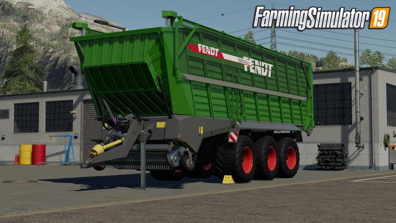 Trailer Fendt Tigo 100XL v1.0 for FS19