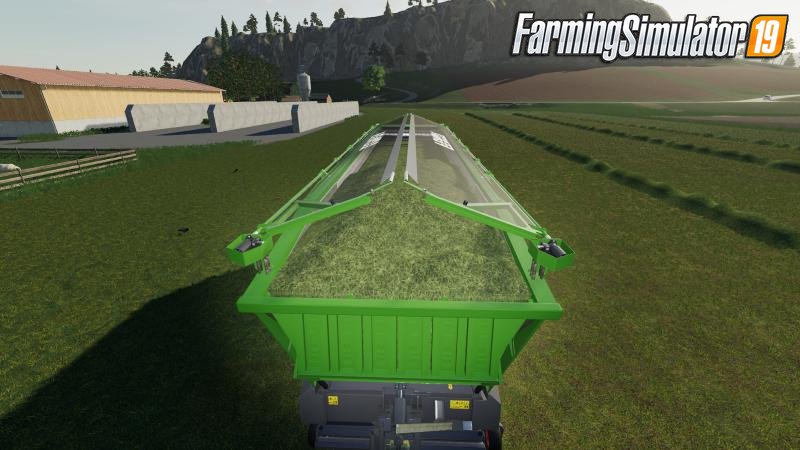 Trailer Fendt Tigo 100XL v1.0 for FS19