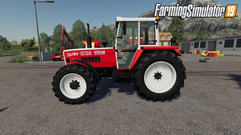 Tractor STEYR 8130a Turbo SK2 basic v1.0 for FS19