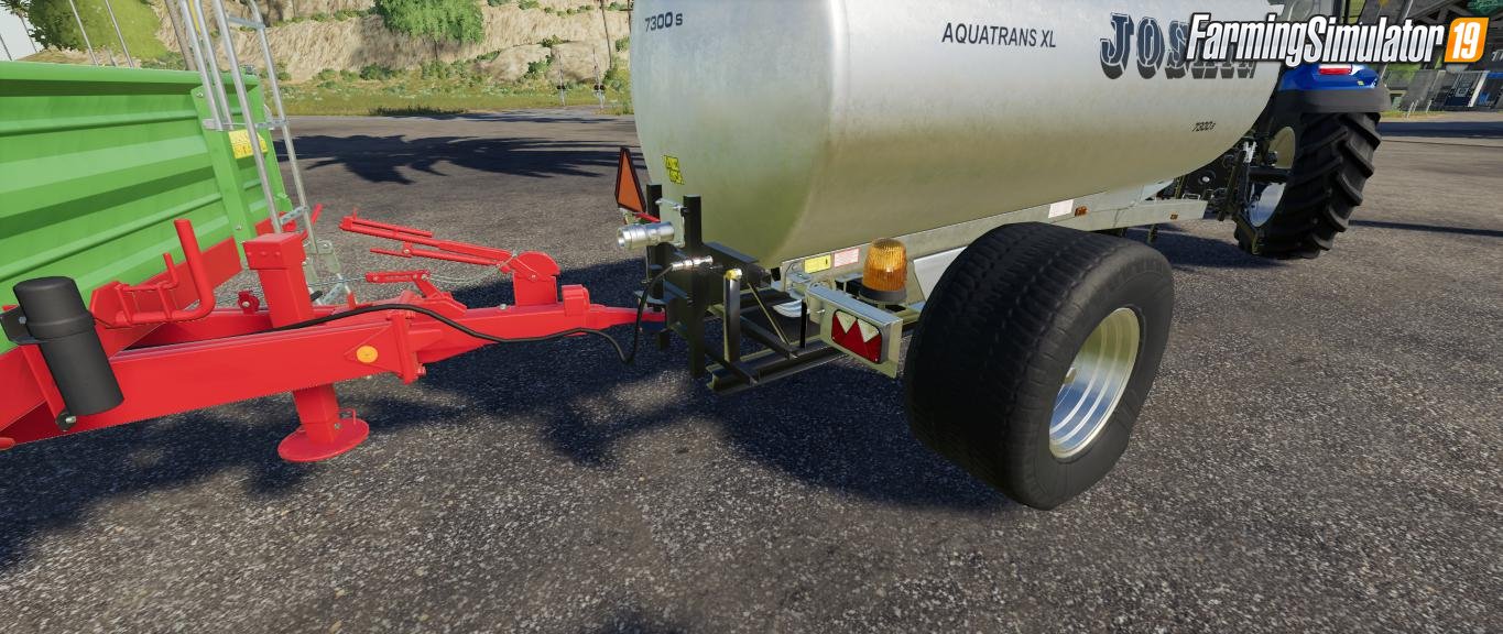 Trailer AQUATRANS XL 7300 S for FS19