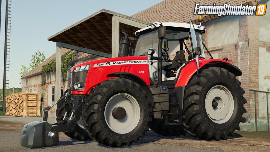 Tractor Massey Ferguson 7700S for FS19