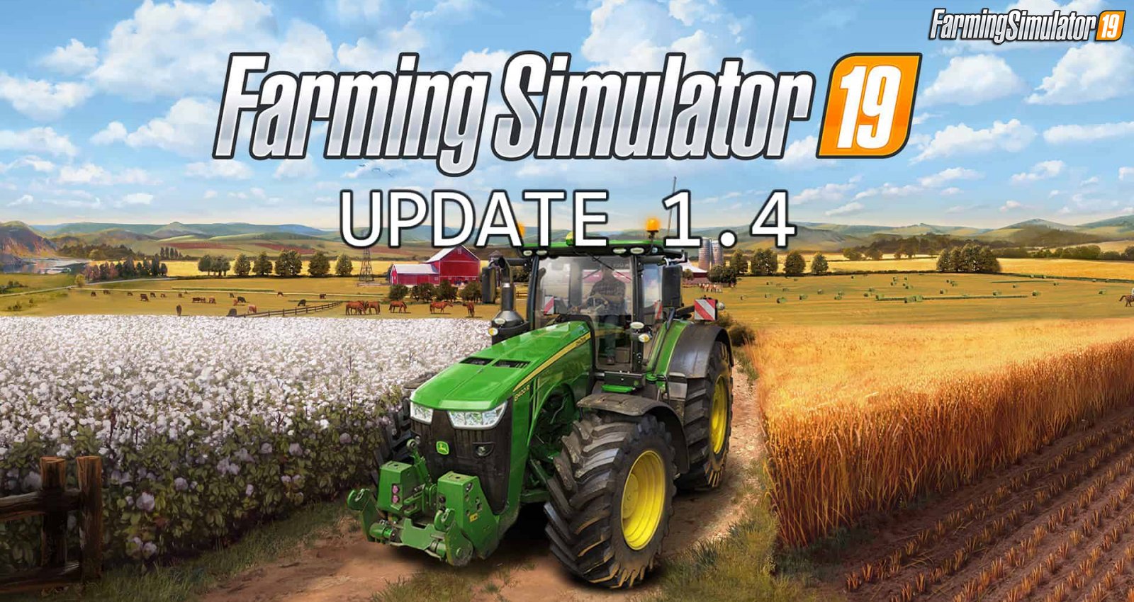 Download Official Update v1.4 for FS19