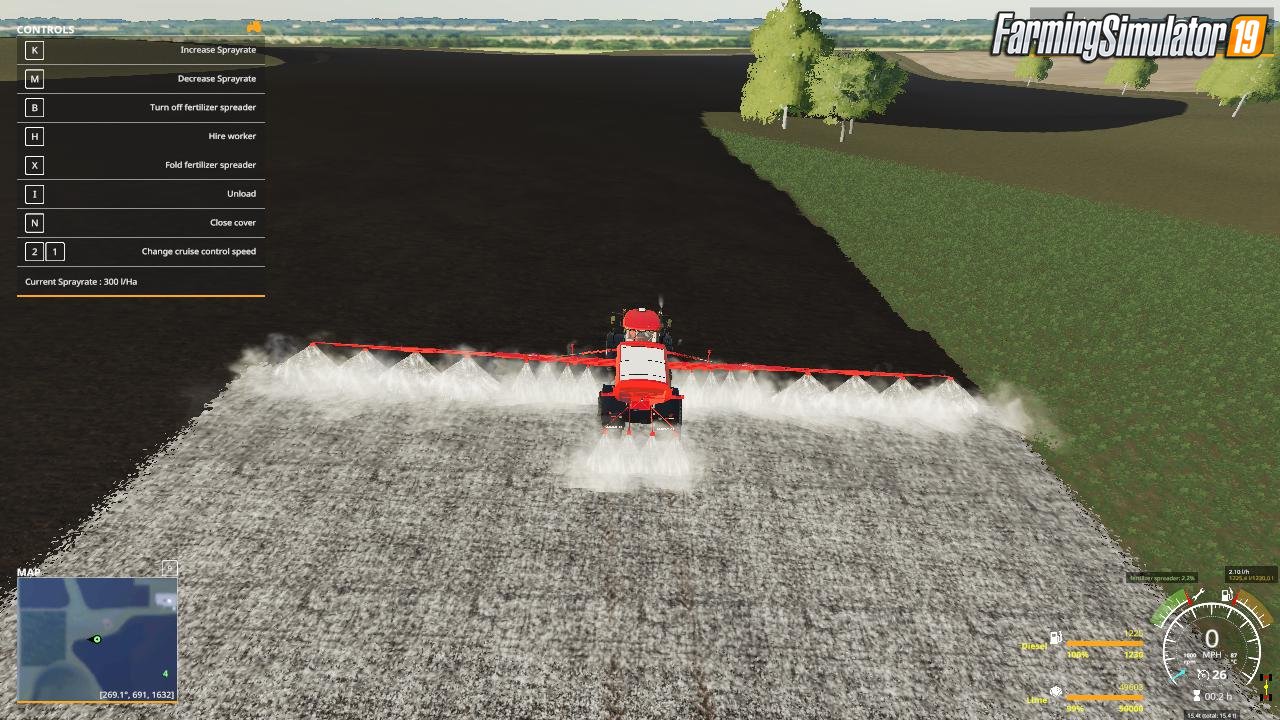 Combine Case IH Titan Wide v1.0 for FS19