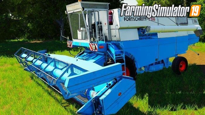 Combine Fortschritt E516 v1.1 for FS19