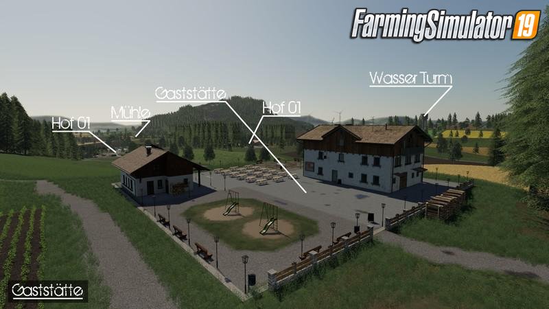 Schwatzingen Map v2.0 by J4k0b for FS19