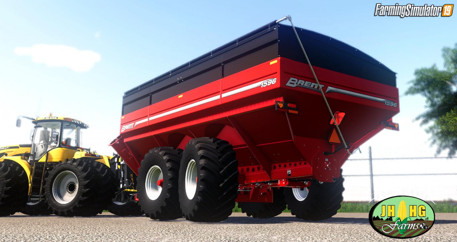 Trailer Brent Avalanche 1596 Grain Carts v2.0 for FS19