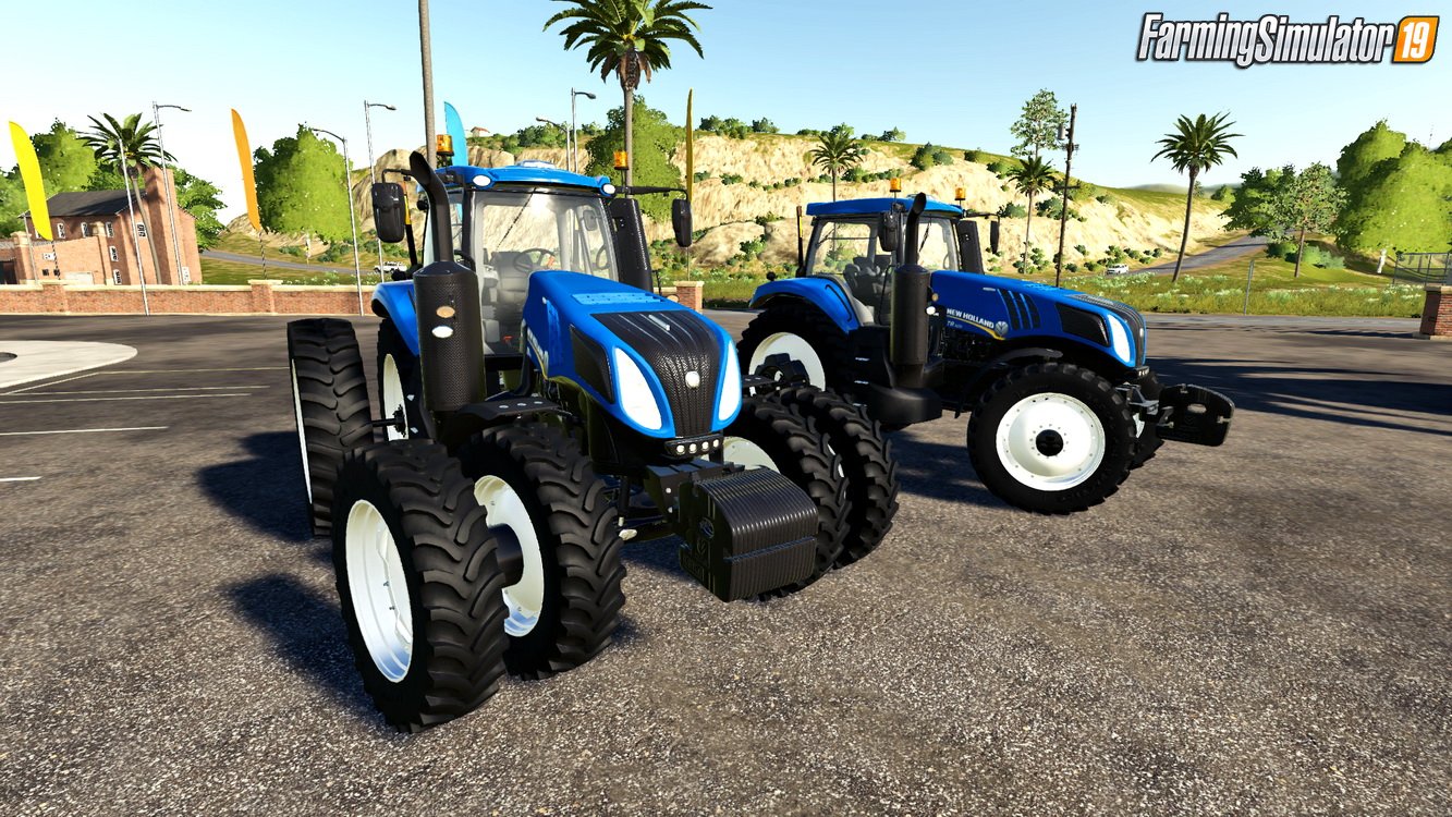 Tractor New Holland T8 US v1.1 for FS19