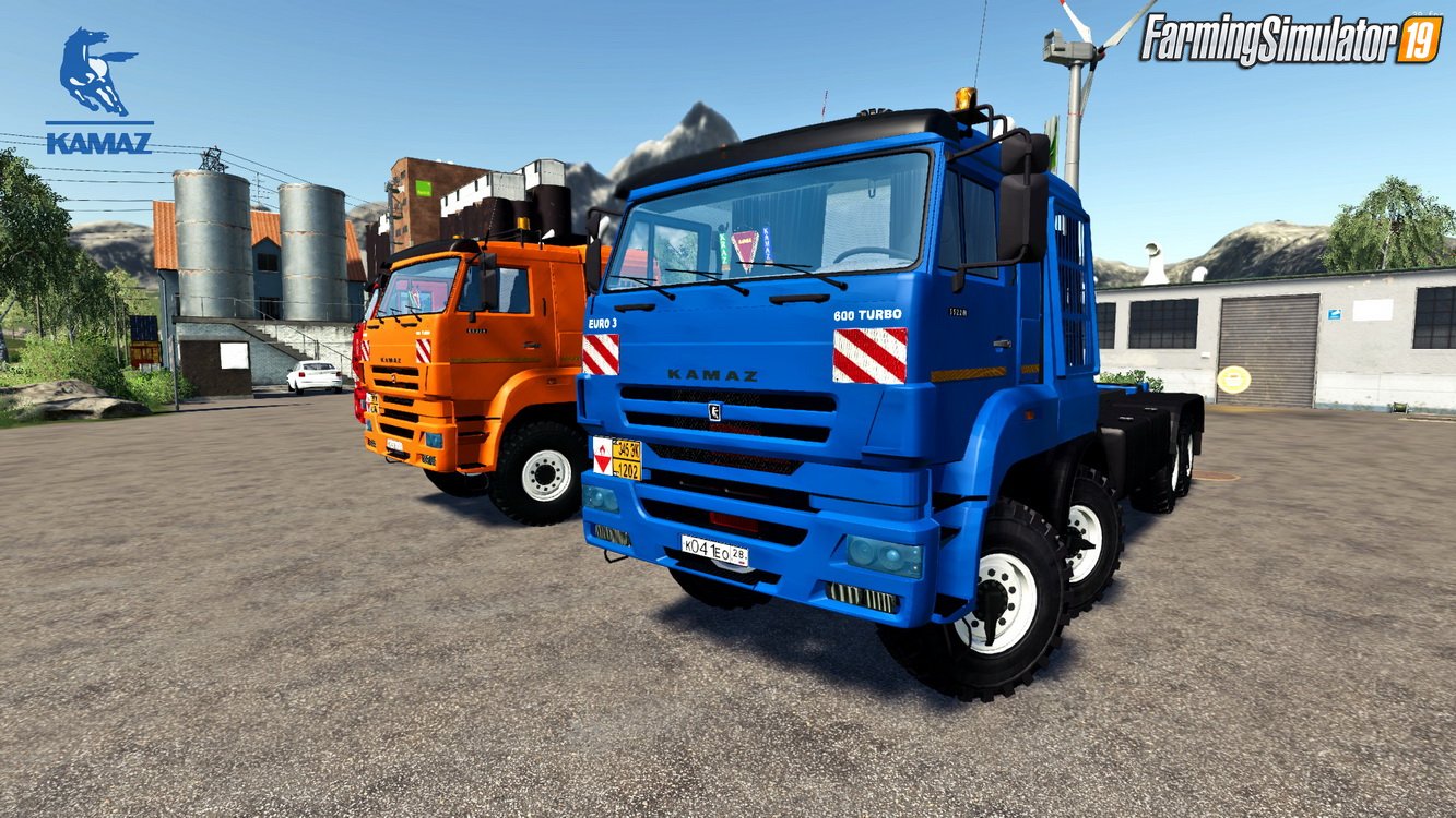 KamAZ 65228 Pack Trucks v1.1 for FS19