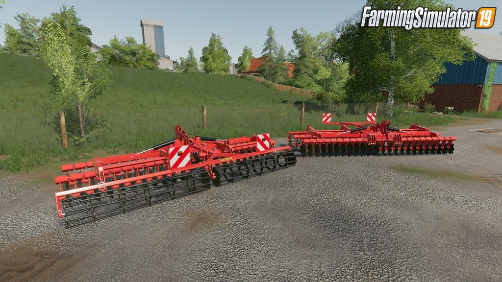 Disc Harrows Knoche KSE 2X v1.0 for FS19