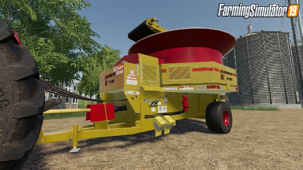 Haybuster H-1130 Tub Grinder v1.0 for FS19