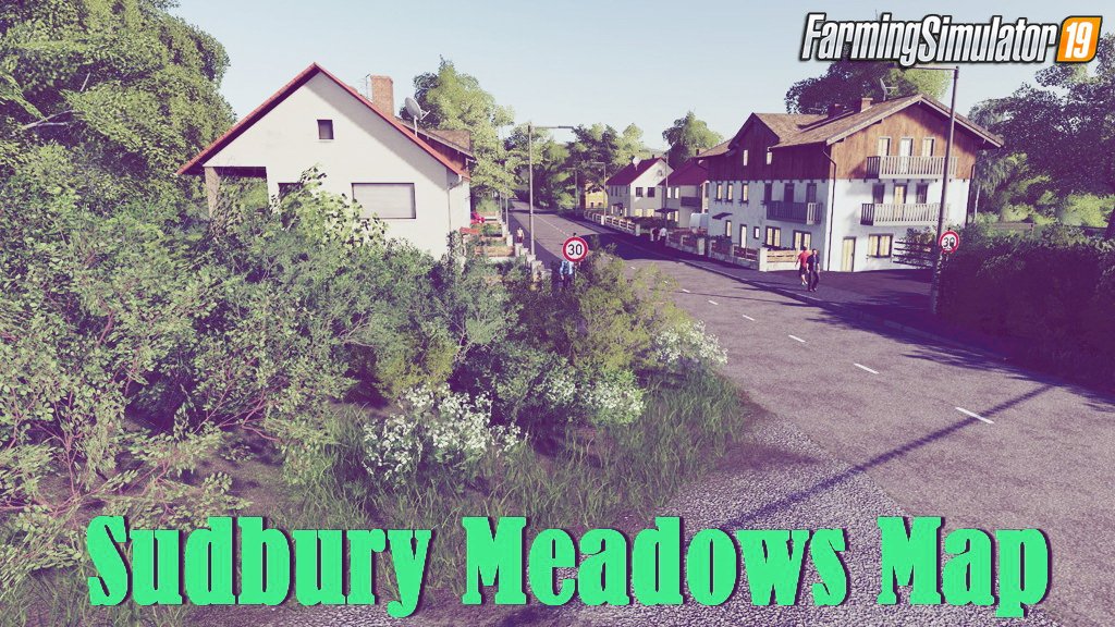 Sudbury Meadows Map v1.0 for FS19