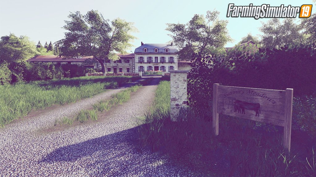 Sudbury Meadows Map v1.0 for FS19