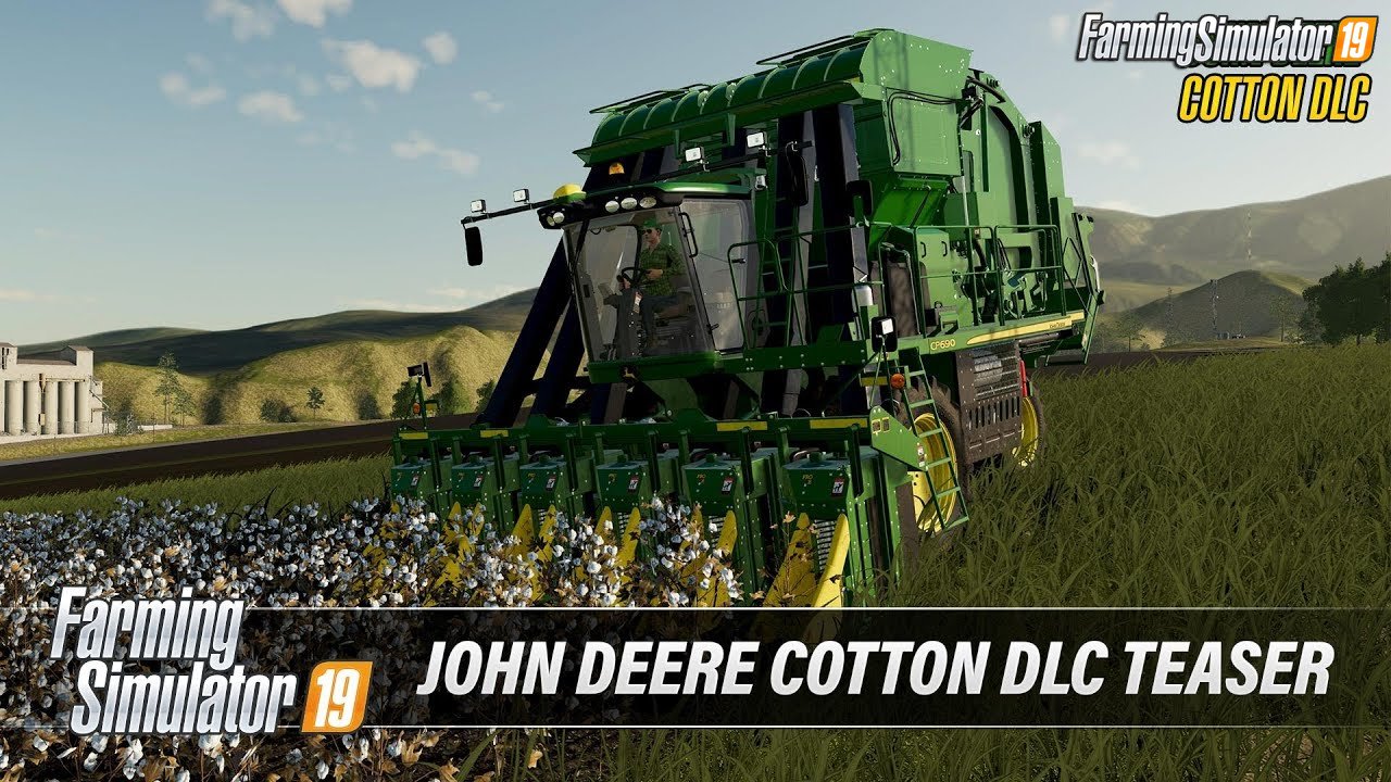 John Deere Cotton DLC will be released on July 23, 2019