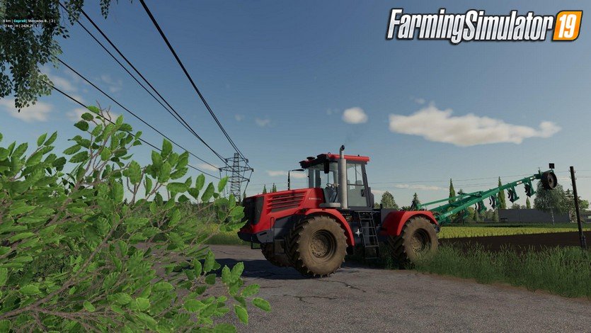 Tractor Kirovets K744 R4 v2.5 for FS19