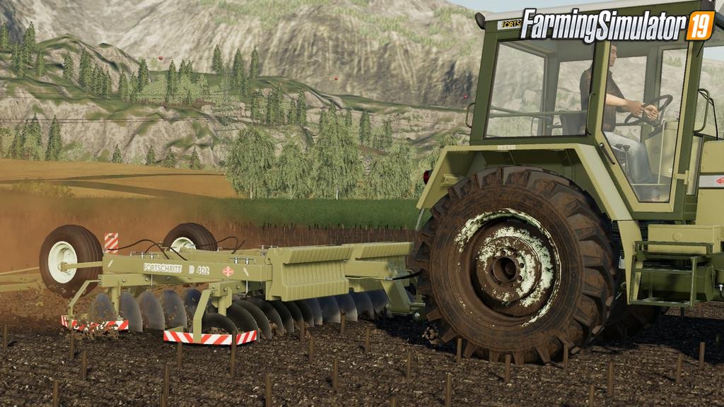 B402 Disc Harrow v1.0 for FS19