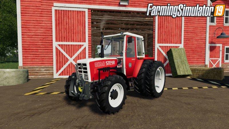 Tractor STEYR 8080 TURBO SK1 v1.1 for FS19